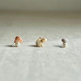 【NEW】貝殼✕珍珠耳環 | Shell ✕ Pearl Earring