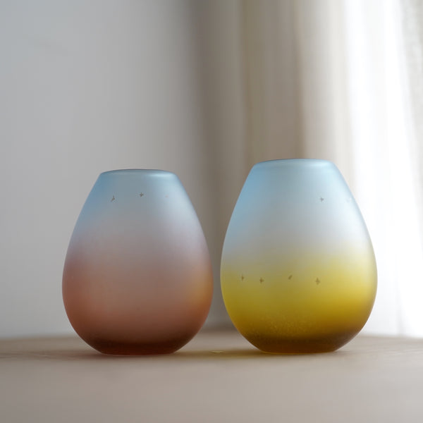 Twilight - 手工吹製玻璃花器 | Handblown Glass Vase no.4,6